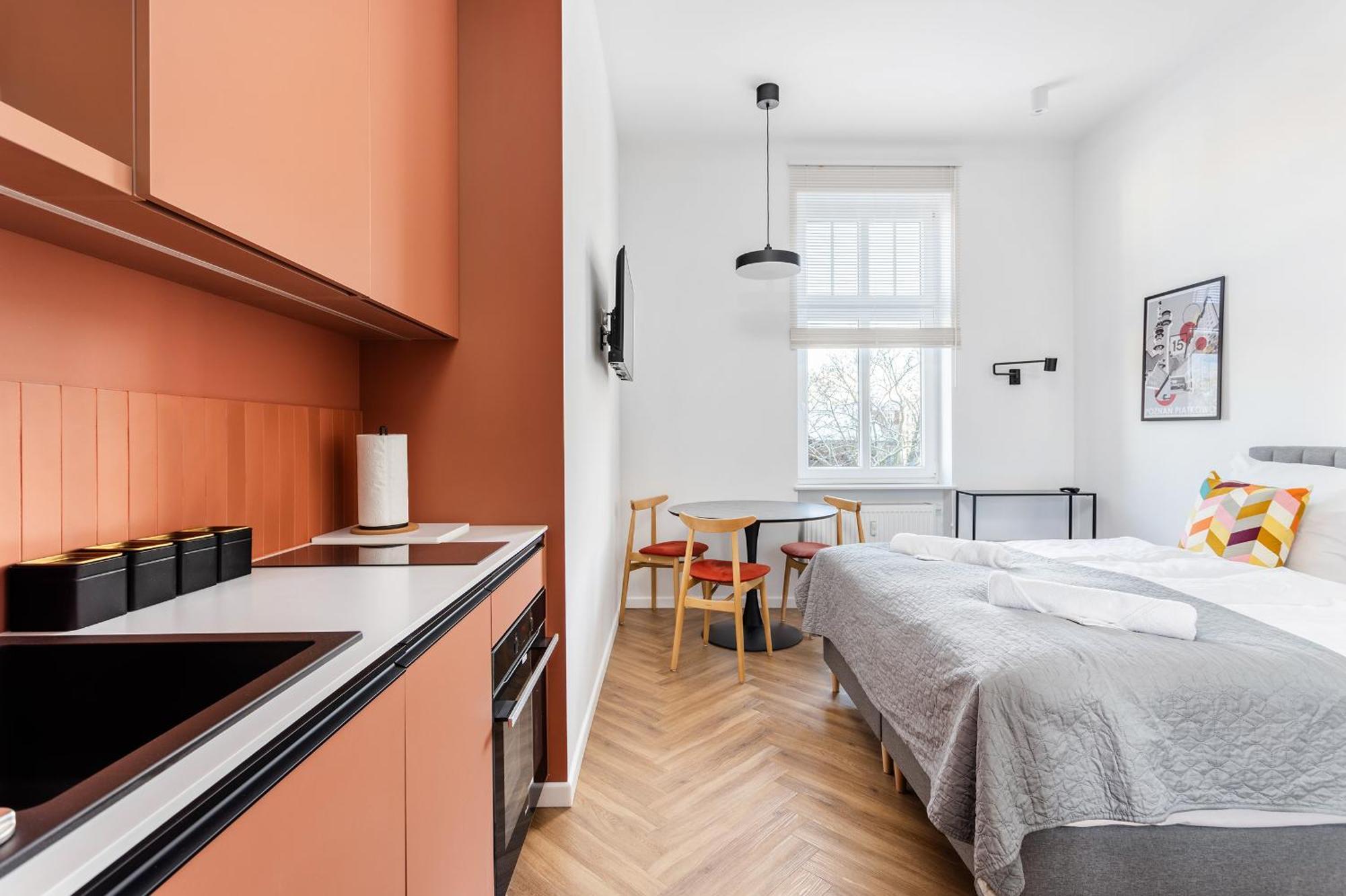 Nowoczesne I Stylowe Studia Very Berry W Poznaniu By Noclegi Renters Zewnętrze zdjęcie