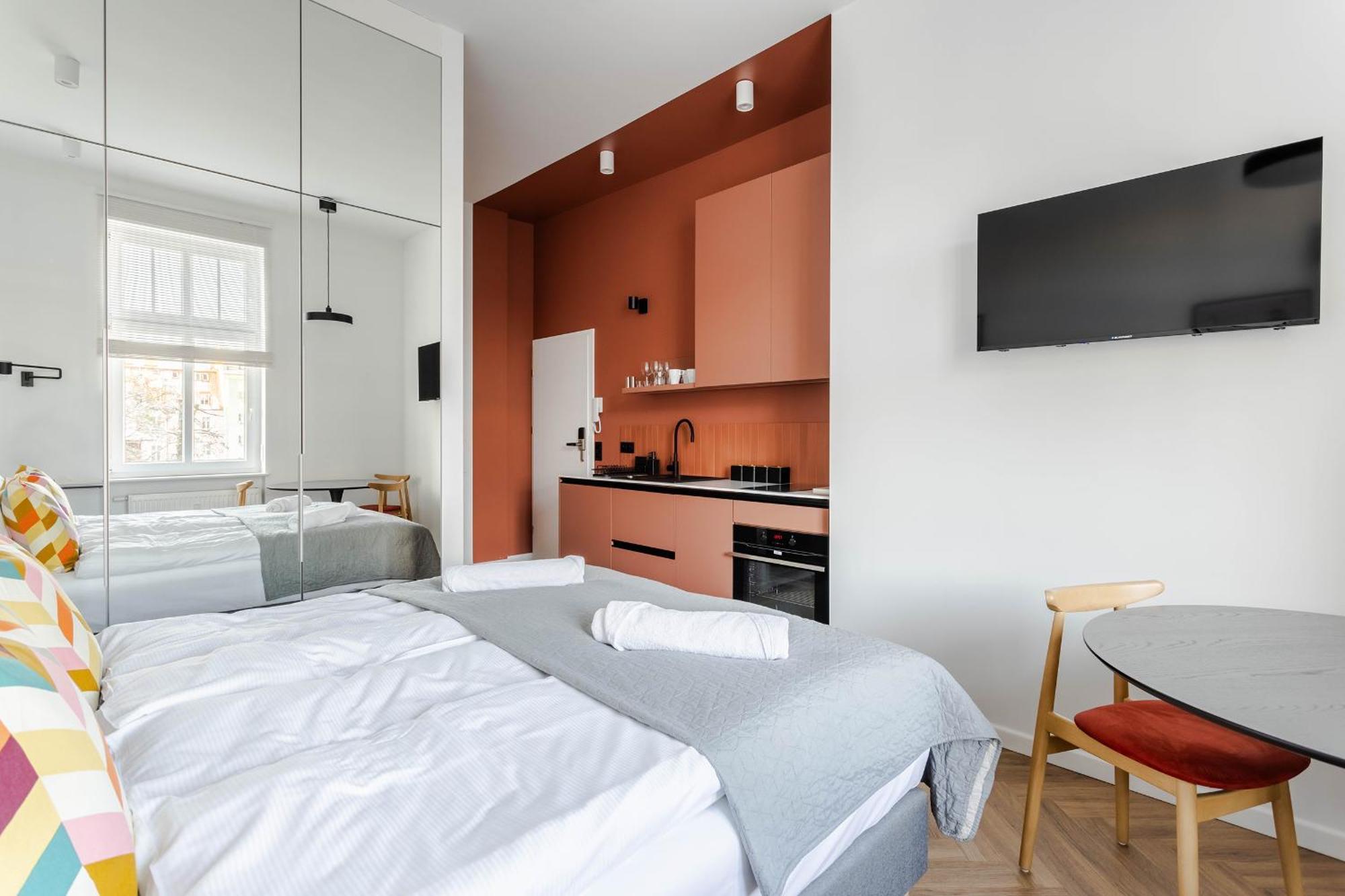 Nowoczesne I Stylowe Studia Very Berry W Poznaniu By Noclegi Renters Zewnętrze zdjęcie