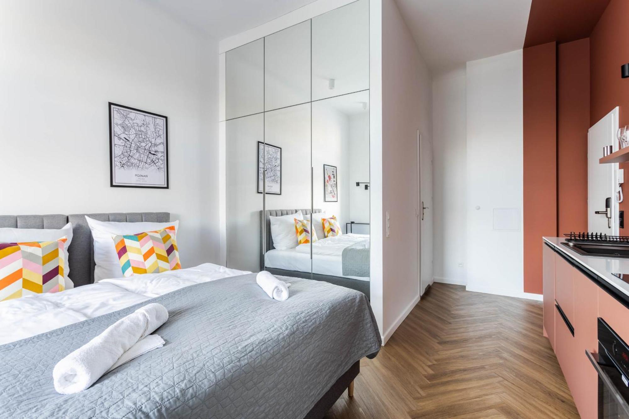 Nowoczesne I Stylowe Studia Very Berry W Poznaniu By Noclegi Renters Zewnętrze zdjęcie